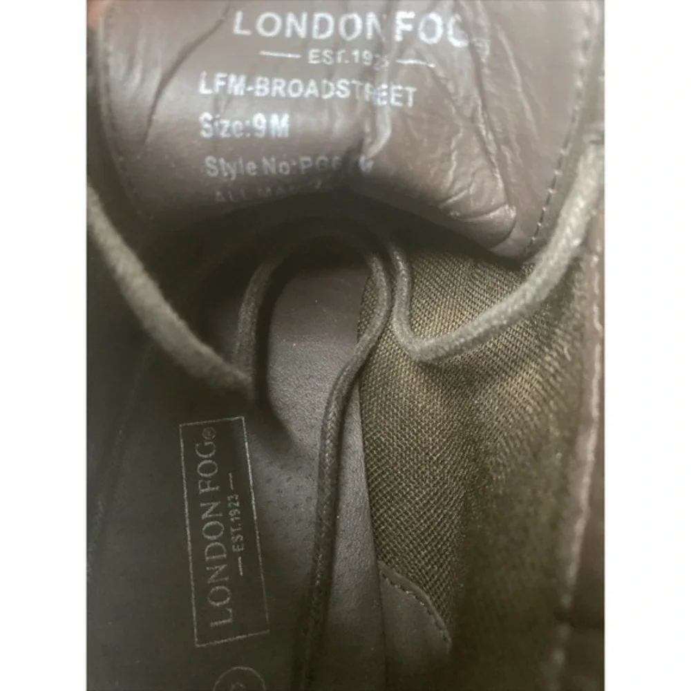 London Fog Men's Broadstreet Chukka Boot Brown Casual Walking 9M PG601M VERYGOOD